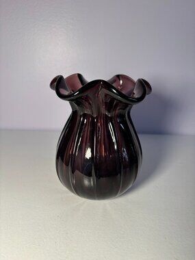 Vintage Amethyst Vase #7